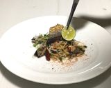 秋刀魚としらすの和風ペペロンチーノ作り方29写真