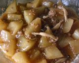 レンジにお任せ♪大根のスタミナ煮物♪作り方4写真