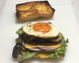 バケットのクロックマダム風茄子バーガー作り方18写真