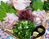 鯛の刺身2種盛り作り方7写真