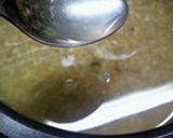 緑玄米DEシャケの炊き込み朝ご飯★作り方1写真