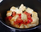 簡単☆豆腐チリ作り方3写真