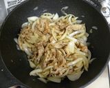 ガッツリしょうが焼き☆野菜も食べてね♪作り方5写真