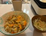 中華✖フレンチの融合ローストポーク炒飯作り方13写真