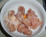 鶏肉のにんにく醤油焼き作り方1写真