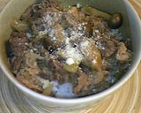 す○家チックに☆チーズ牛丼作り方6写真