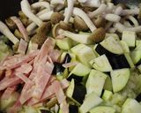 ♪ナスとしめじのトマトソース冷製パスタ♪作り方7写真