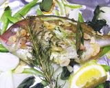 * イタリア風 ❤ 小鯛の香草焼き♪作り方5写真