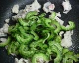 ゴーヤのカレー風味あっさり炒め作り方3写真