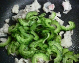 ゴーヤのカレー風味あっさり炒め作り方3写真