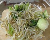 レンジで青梗菜やパクチョイの温菜と冷菜作り方5写真