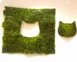 【キャラ弁】くり抜きキティのお弁当作り方1写真