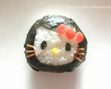 【キャラ弁】くり抜きキティのお弁当作り方4写真