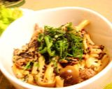 ピリ辛☆肉ときのこの冷やし麺作り方4写真