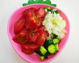 * スペインの冷製スープ❤ガスパッチョ♪作り方1写真