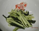 夏に食べたぃ♥きゅうり＆小えびのマリネ作り方2写真