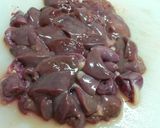 鶏レバーのしぐれ煮。。☆☆作り方2写真