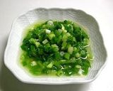 南瓜に中華風葱ソースを添えて作り方3写真