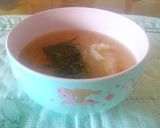豆腐と大葉のさっぱりみそ汁作り方4写真