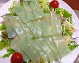 フレッシュ野菜たっぷり　こんにゃくサラダ作り方5写真