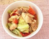 無水!!鮭缶とたっぷり野菜の煮込み作り方7写真