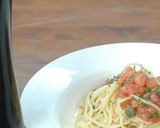 サッパリ！！トマトの冷製パスタ作り方5写真