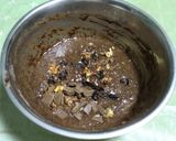 濃厚しっとり。バナナ入り米粉ブラウニー作り方4写真