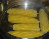 甘～いとうもろこしは蒸かしてラップ作り方1写真