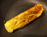 簡単！玉子焼きin魚肉ソーセージ！作り方4写真