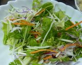 あんかけ豆腐サラダ（しょうが味）作り方2写真