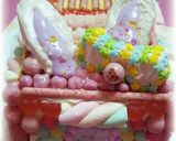 うさちゃん(・×・)お菓子の家作り方1写真