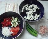 夏野菜のスープゼリー作り方1写真
