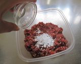 レンジで簡単!洋風甘辛肉そぼろ作り方2写真