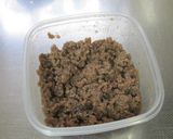 レンジで簡単!洋風甘辛肉そぼろ作り方3写真