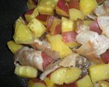 さつまいもと豚肉のほっこり煮作り方5写真