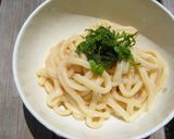 香る青じそ✿めんたいクリームうどん作り方7写真