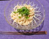 香る青じそ✿めんたいクリームうどん作り方8写真
