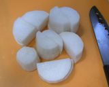 簡単☆大根の白煮作り方1写真