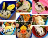 ゴチム♥キャラ弁♥ポケモンBW作り方3写真