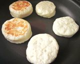 フライパンでパン♪基本のBPパン生地作り方3写真