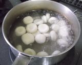 豆腐で作る柔らか白玉団子^^作り方3写真