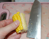 とうもろこしの豆腐風作り方1写真