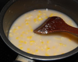 とうもろこしの豆腐風作り方3写真