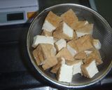 茹で厚揚げとゆず入り酢味噌作り方1写真
