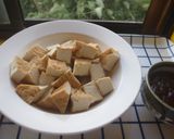 茹で厚揚げとゆず入り酢味噌作り方2写真