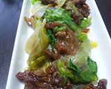 牛肉とレタスの炒め・中華風に♪作り方6写真