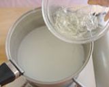 ひんやり杏仁豆腐＆爽やかレモンシロップ☆作り方6写真