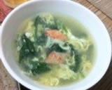 ほうれん草のかき玉汁&ほうれん草の胡麻和作り方8写真