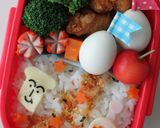 七夕に♪ふりかけで天の川～☆作り方4写真