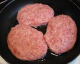 やわらかエノキ５0%チーズインハンバーグ作り方6写真